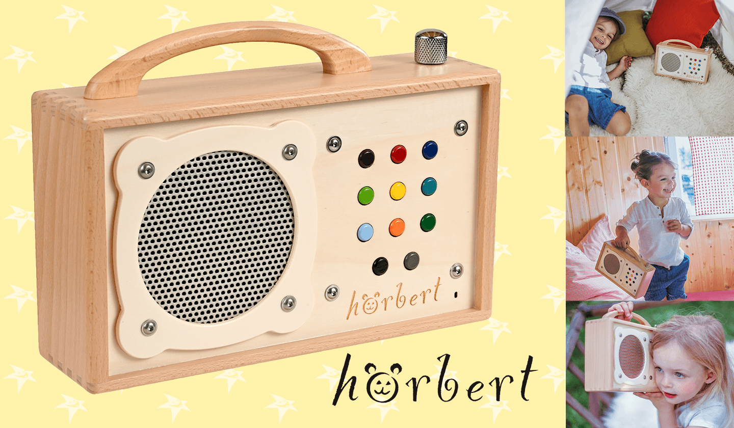 Hörbert MP3-Player mit Bluetooth